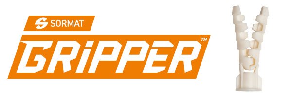 Gripper logo ja tuote